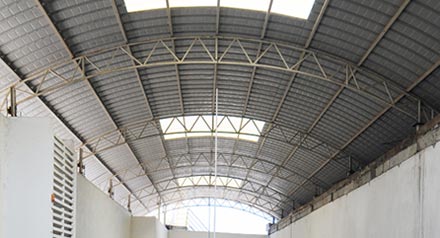 Truss work, Roofing & Wall Cladding
