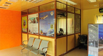 Aluminium Windows and office partitions