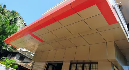 Aluminium composite panels